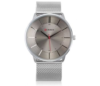 CURREN Men's Water Resistant Analog Watch 8303 Silver