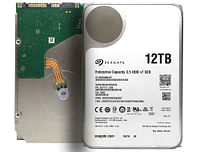 Seagate Enterprise Capacity Hard Disk Drive, Model ST12000NM0127, 12TB, SATA, 3.5-inch