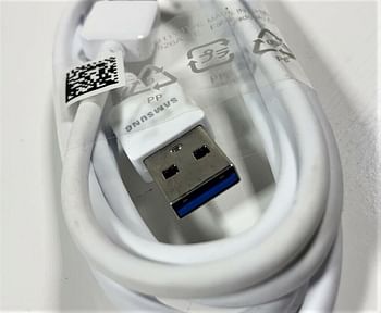 Original Samsung ET-DQ11Y1WE USB 3.0 Data Cable for  Galaxy S5/Galaxy Note 3 - Charging Cord SYNC CABLE, 58" - White