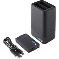 Gopro Fusion Dual Battery Charger + Battery (ASDBC-001) Black