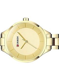 CURREN Women's Stainless Steel Analog Watch WT-CU-9015-GO#D2 - 26 mm - Gold