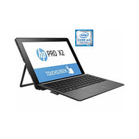 HP Pro X2 612 G2 (2 في 1) - Core M3 الجيل السابع - ذاكرة وصول عشوائي 8 جيجابايت - SSD 256 جيجابايت - شاشة لمس عالية الدقة 12.3 بوصة - كاميرا أمامية وخلفية عالية الدقة - Windows 10 Pro - كمبيوتر محمول