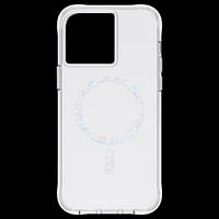 جراب شفاف توينكل لهاتف Apple iPhone 14 Pro Max 2022 6.7 بوصة - حماية ضد السقوط بطول 10 أقدام مع طبقة ميكروبل مضادة للميكروبات مكونة من قطعة واحدة ، مغناطيس مدمج لشحن Magsafe اللاسلكي - ماسي