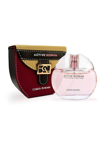 2 Pcs Active Woman Eau De Parfume 80 ML