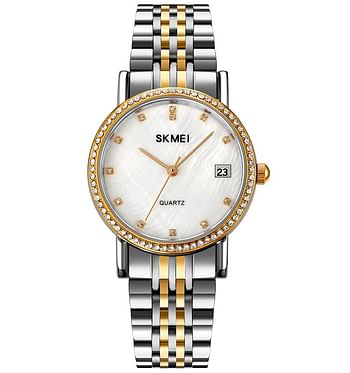 SKMEI 1830 Stainless Steel Band Zinc Alloy Dial Watches For Women