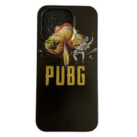 Pubg Design Phone Case For iPhone 14 Pro- black,