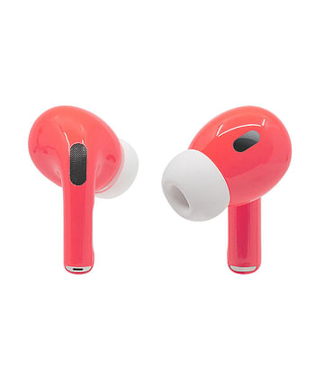 Apple Airpods Pro (2nd Generation) Customized By Caviar Glossy Coral Orange