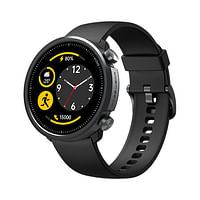 Mibro A1 Smart Watch Blood Oxygen Heart Rate Monitor Fitness Smartwatch Men Women 1.28in 5ATM Waterproof Long Battery Life - Dark Tarnish