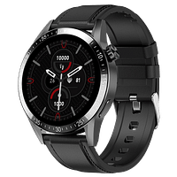 Fire-Boltt Ultimate 1.39 Inch Luxury Bluetooth Calling, 120+ Sports Smartwatch Large Strap Free Size - Black