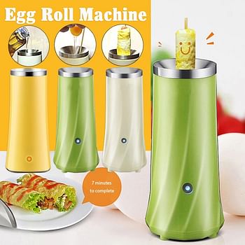 آلة لف البيض الأوتوماتيكية، صانعة اللفافات البيض المرتفعة , أداة الطبخ , كوب البيض , الأومليت , آلة السجق الرئيسية , آلة طهي البيض الكهربائية - لون عشوائي