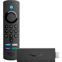 Amazn Streaming Media Player Fire Tv Stick (3rd Gen) With Alexa Voice Remote (3rd Gen) Black