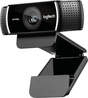 Logitech Webcam Pro1080p HD Webcam for HD Video Streaming and Recording (960-001415) Black