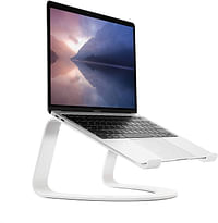 Twelve South - حامل سطح المكتب المنحني لجهاز MacBook White