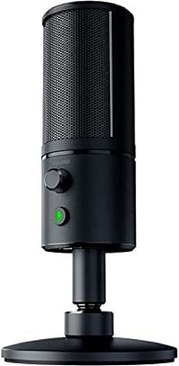 Razer Seiren X USB Super Cardioid Condenser Microphone (RZ19-02290100-R3U1) Classic Black