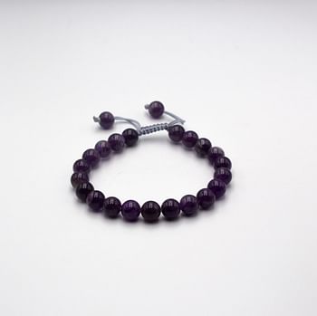 Natural Amethyst Crystal Bracelet