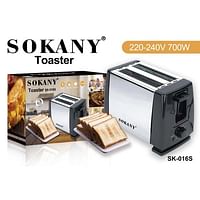 Sokany sk-016S 700w 2 Slice Bread Toaster