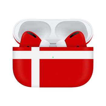 Apple Airpods Pro (2nd Generation) Customized By Caviar Matte Denmark Flag