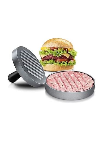 Hamburger Press Patty Maker Mold - Food Grade Aluminum Non-Stick Hamburger Press Burger Maker with ABS Handle, Papers Ideal for BBQ Grill Press