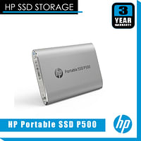 HP P500 Portable SSD 1TB - SILVER