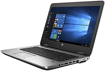 HP ProBook 640 G2 كمبيوتر محمول للأعمال مقاس 14 بوصة، Intel Core i7-6600U حتى 3.4 جيجا هرتز، 16 جيجا DDR4، 512 جيجا SSD، كاميرا ويب، USB 3.0، Type-C، WiFi، VGA، DP، Win 10 Professional لوحة مفاتيح باللغة الإنجليزية -  أسود