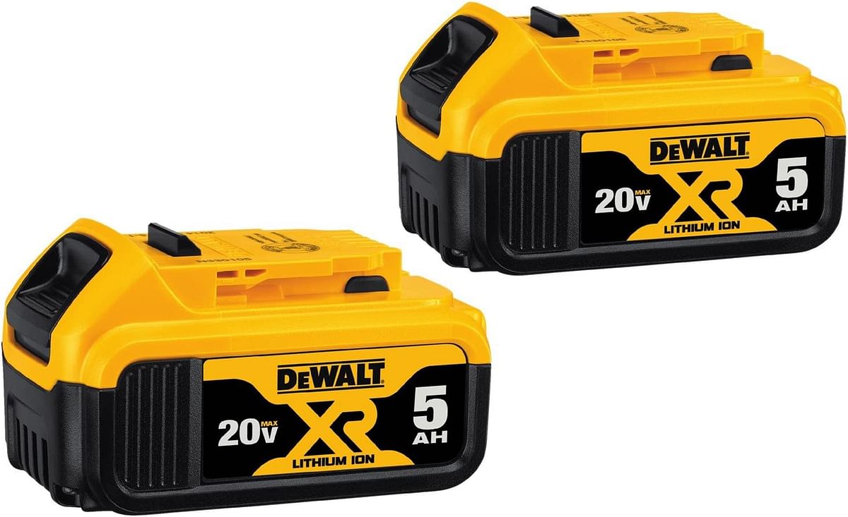 Dewalt Battery 20V Max Xr 5ah (2 Pack) (DCB205-2)