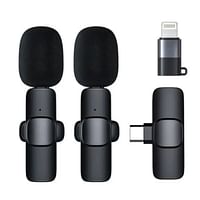 K9 Wireless Dual Microphone for Iphone and Android