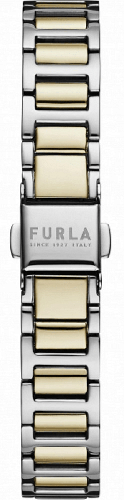 Furla Women's Wristwatch, Bracelet Type WW00031010L4 - Silver Gold