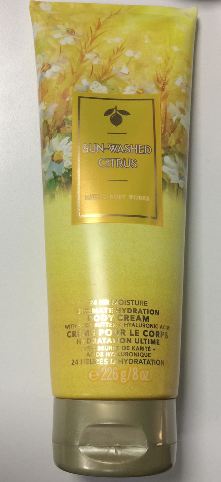 Bath & Body Works Sun-Washed Citrus Ultimate Hydration Body Cream 8 oz