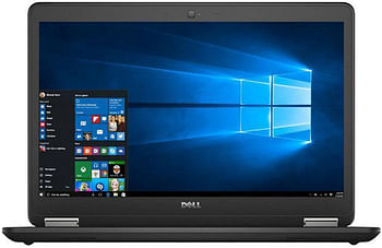 Dell Latitude 7450 14'' Display Screen Laptop, Intel Core i5-5th , 8GB RAM, 180GB HDD, English Layout, Intel Graphics, Black