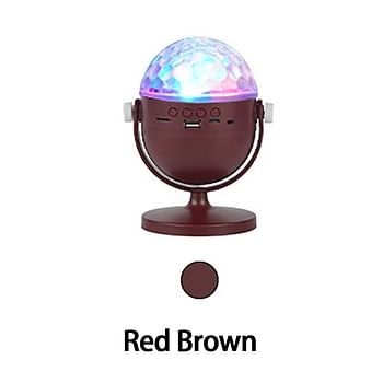 Bluetooth Speaker Starrys Projection Light Stage Sky Sound System Dreamy Party Stage Light Outdoor Projection Light random color