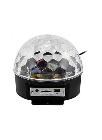 Bluetooth Disco Ball Lights,9 Colours LED Party Lights DJ Sound Activated Rotating Lights Wireless Phone Connection With Bluetooth Speaker and Remote Control