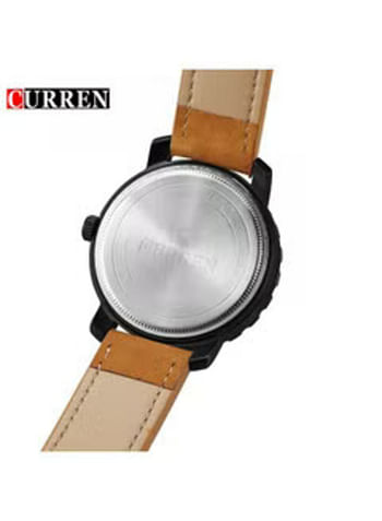 Curren 8273 Analog Water Resistant Watch for Men - Brown