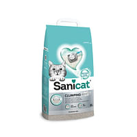 Sanicat Clumping White Unscented 8L