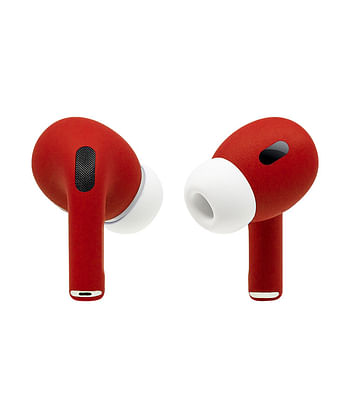 Apple Airpods Pro (2nd Generation) Customized By Caviar Matte Ferrari Red