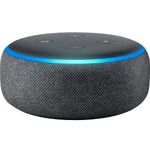 مكبر صوت ذكي Echo Dot من الجيل الثالث مزود بتقنية Alexa Bluetooth واتصال Wi-Fi Charcoal