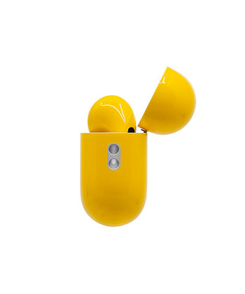 Apple Airpods Pro (2nd Generation) Customized By Caviar Glossy Lamborghini Yellow