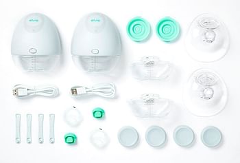 Elvie Double Electric Breast Pump (EP01-02-M) White