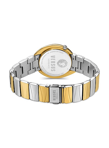 Versus Versace V WVSPHF1420 Tortona Women's Analog Green Dial Watch 36 mm - Rose Gold