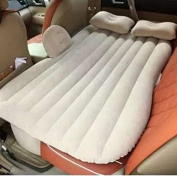 CAR Bed Inflatable Car Air Mattress with Pump (Portable) Travel Camping, Vacation | Back Seat Blow-Up Sleeping Pad | Hatchback Sedan SUV Minivan