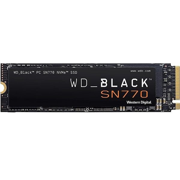 Western Digital Internal SSD SN770 NVMe (WDS200T3X0E-00B3N0) 2TB Black