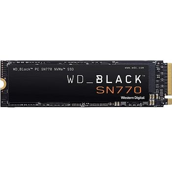 ويسترن ديجيتال SSD داخلي SN770 NVMe (WDS200T3X0E-00B3N0) 2 تيرا بايت أسود