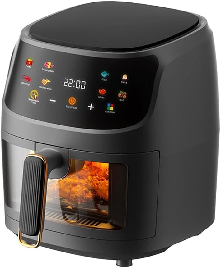 Multifunctional Air Fryer 8 Liter Large Capacity – Digital Touch Control Panel