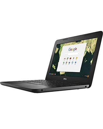 Chromebook 3180 (2017) Laptop With 11.6-Inch Display, Intel Celeron N3060 Processor/3rd Gen/4GB RAM/16GB SSD/256MB Intel HD Graphics 400 English Black + Targus Bag + Mouse