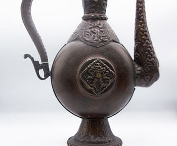 Exquisite Antique Middle Eastern Arabic Tea Pot Decorative Made by Copper