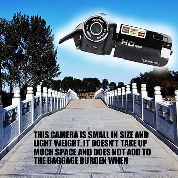 2.7 بوصة المحمولة الرقمية عالية الدقة 1080 بكسل 1600 واط DV كاميرا فيديو تكبير كاميرا الفيديو