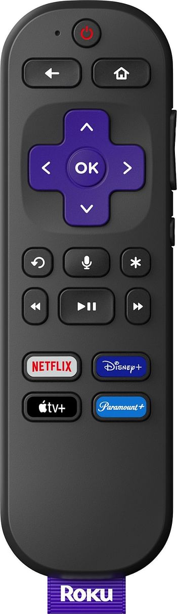 Roku Streaming Media Player Streaming Stick 4K 2021 (3820RW2) Black