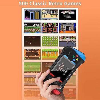 SUP X7 500-in-1 Classic old game handheld portable game console for two player