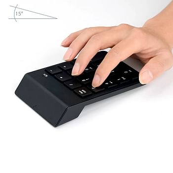 18 Keys Mini USB 2.4GHz Wireless Numeric Keypad Keyboard Numpad for PC Laptop