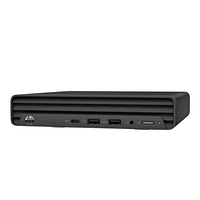 HP 260 G4 Desktop Mini PC - Celeron 5205U  1.9Ghz -Ram 8GB -SSD 128GB+500GB SATA HDD - Wired Keyboard, Mouse - Windows 10 Pro