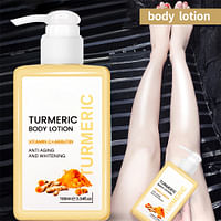 Turmeric Skin Whitening and Deep Cleansing Moisturizing Body Lotion with Vitamin C & Arbutin